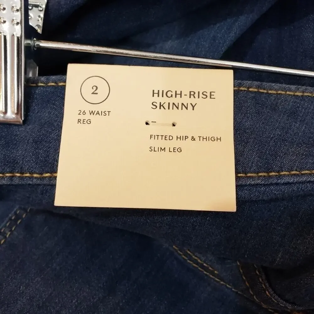 Universal Threads High Rise Skinny 26 Waist Regular